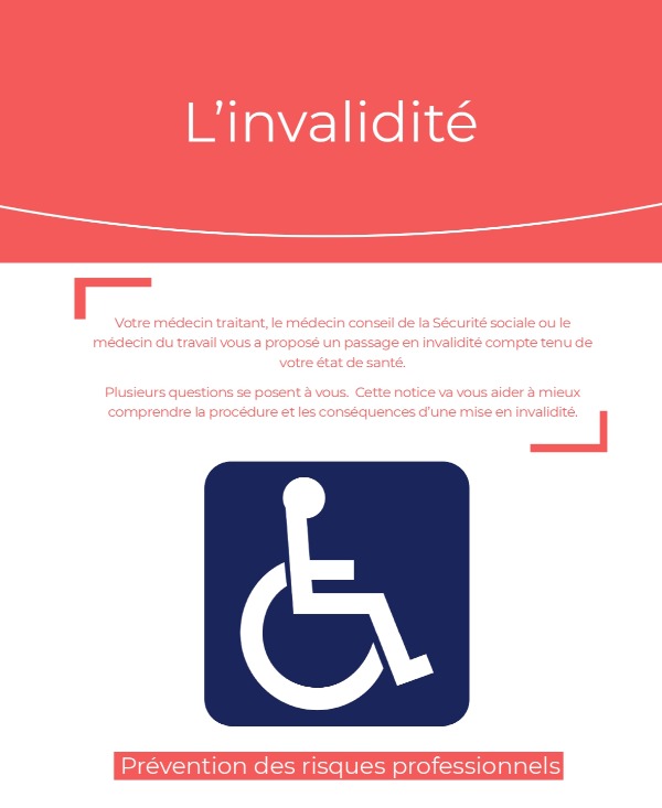 L'invalidité 